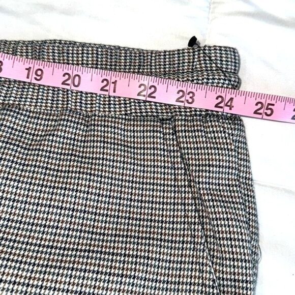 Original Use Mens 3XL Houndstooth Plaid Pants With Drawstring - Picture 10 of 10